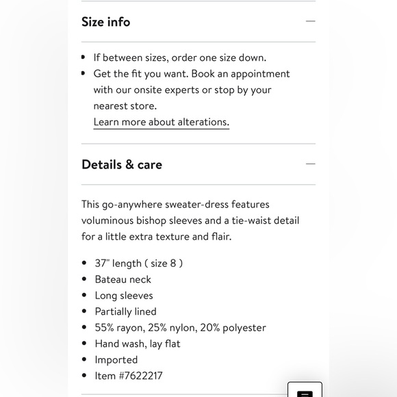 Julia jordan Long Sleeve Sweater Minidress - Picture 4 of 8